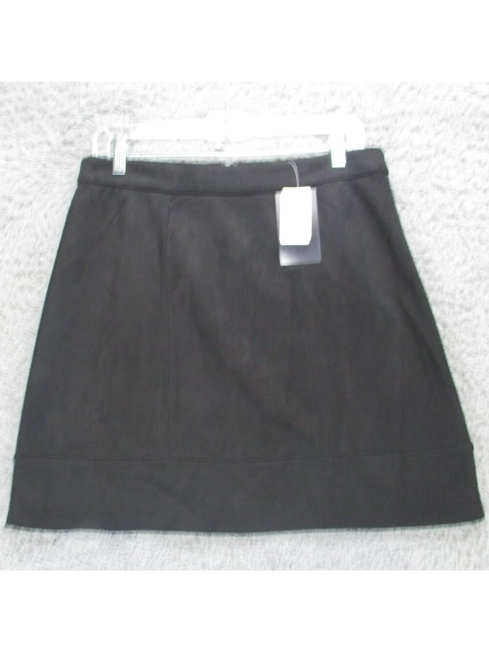 Saks Fifth Avenue Skirt Womens Medium Black Stretch Mini *NWT*